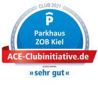 Das Parkhaus ZOB in Kiel wurde von der ACE-Clubinitiative mit 